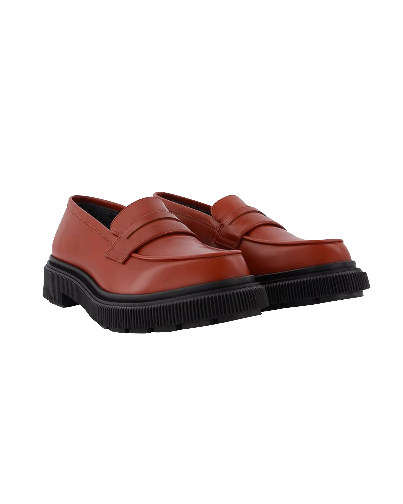 159 Loafers  in Red Leather