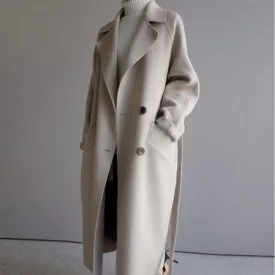 ACELYA - Long Wool Coat