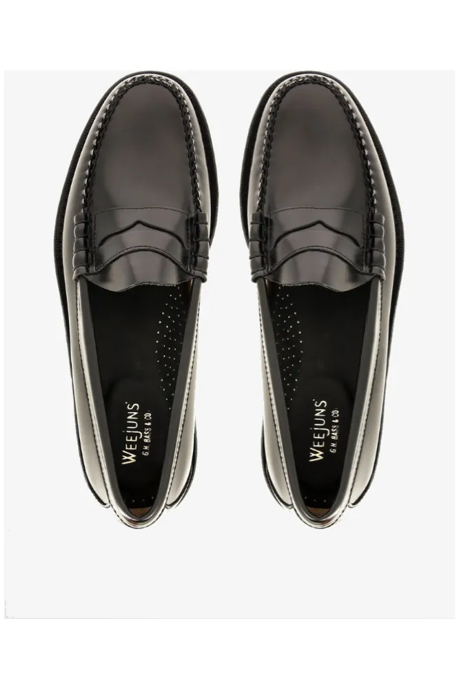 Bass Weejun - Larson Leather Black - Penny Loafer