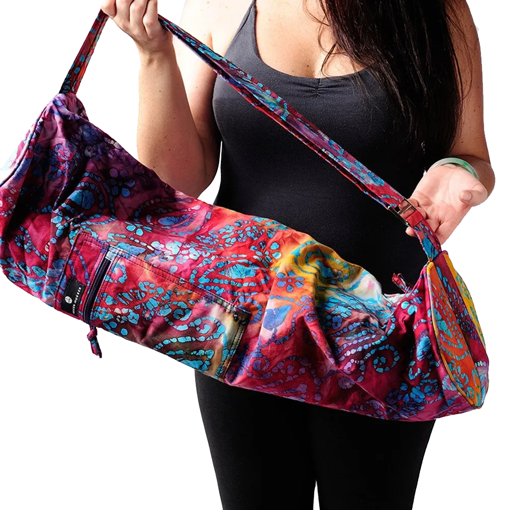 Batik Yoga Mat Bag