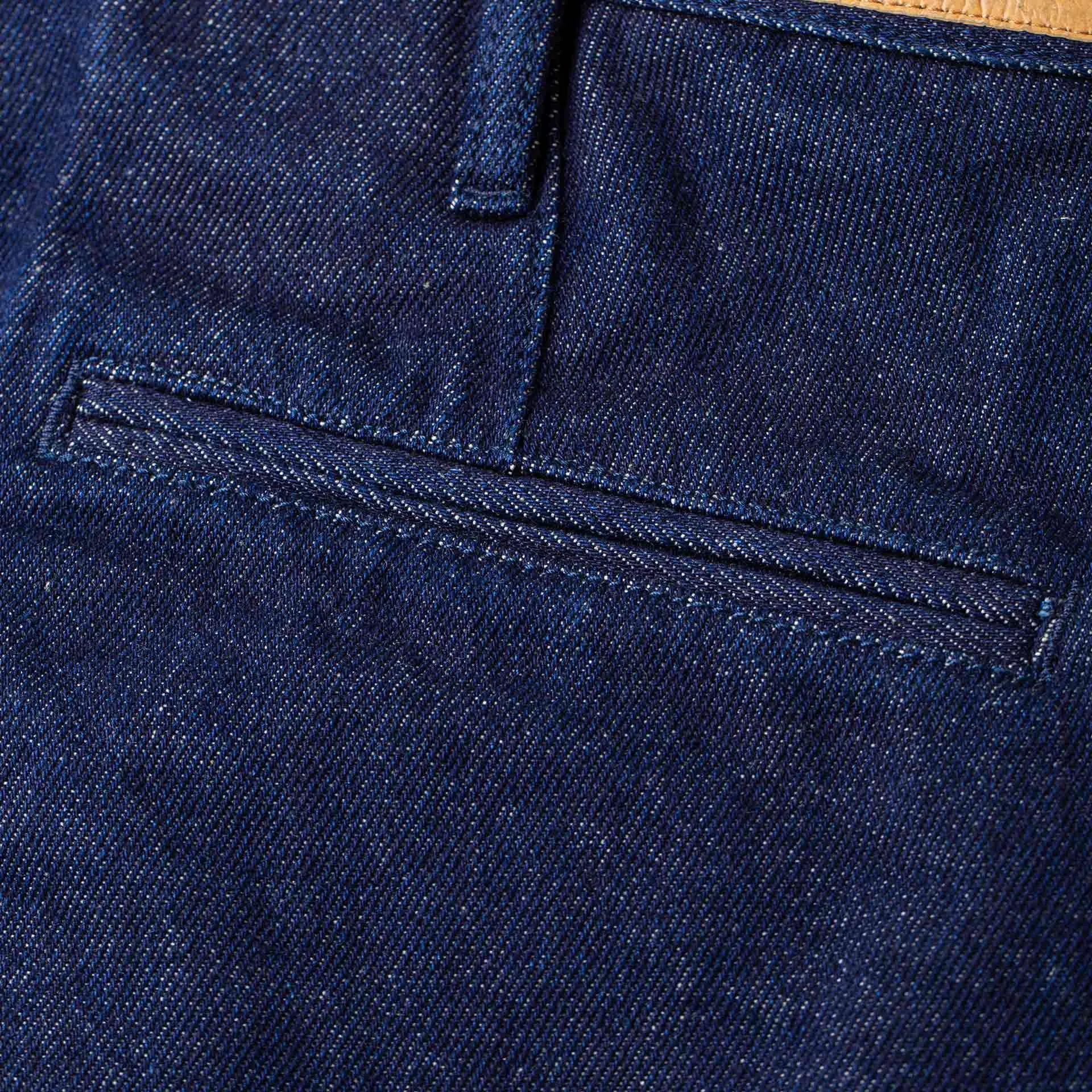 BC-01 TAPERED CHINO 13.75 oz. brushed denim