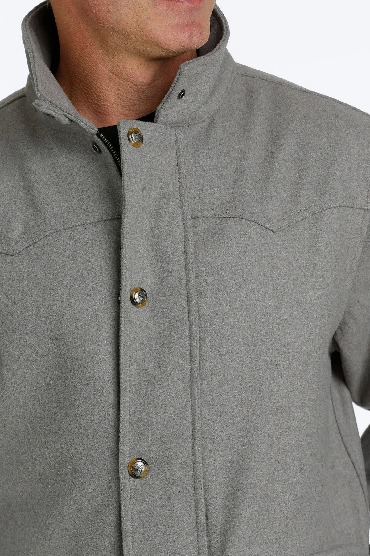 Cinch Men's Gray Ranch Coat