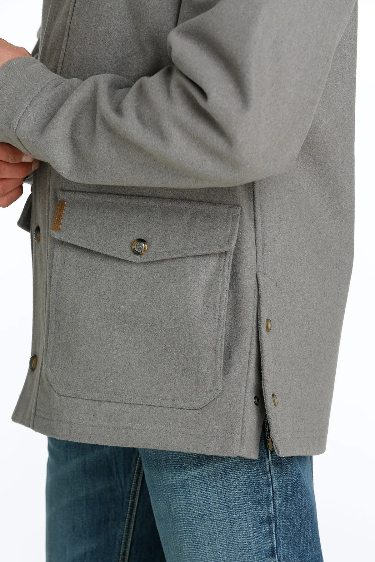 Cinch Men's Gray Ranch Coat