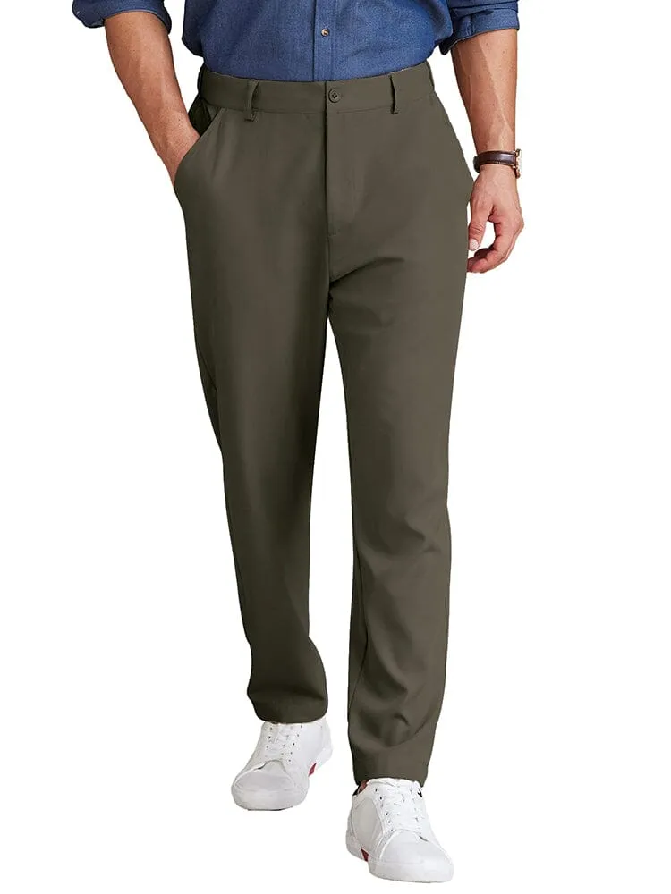 Classic Solid Color Chino Pants (US Only)