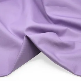 Crisp Cotton Chino Twill - Lavender