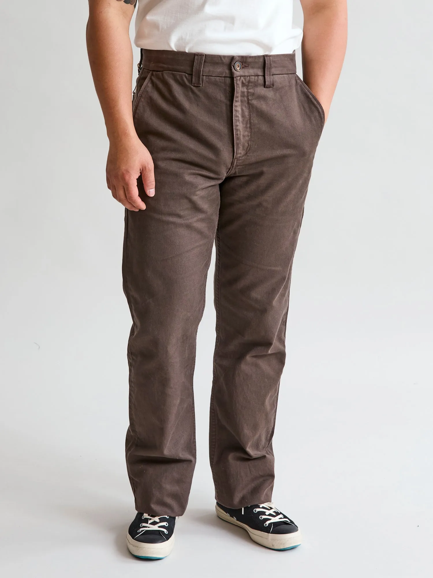 Deck Pant in Bark