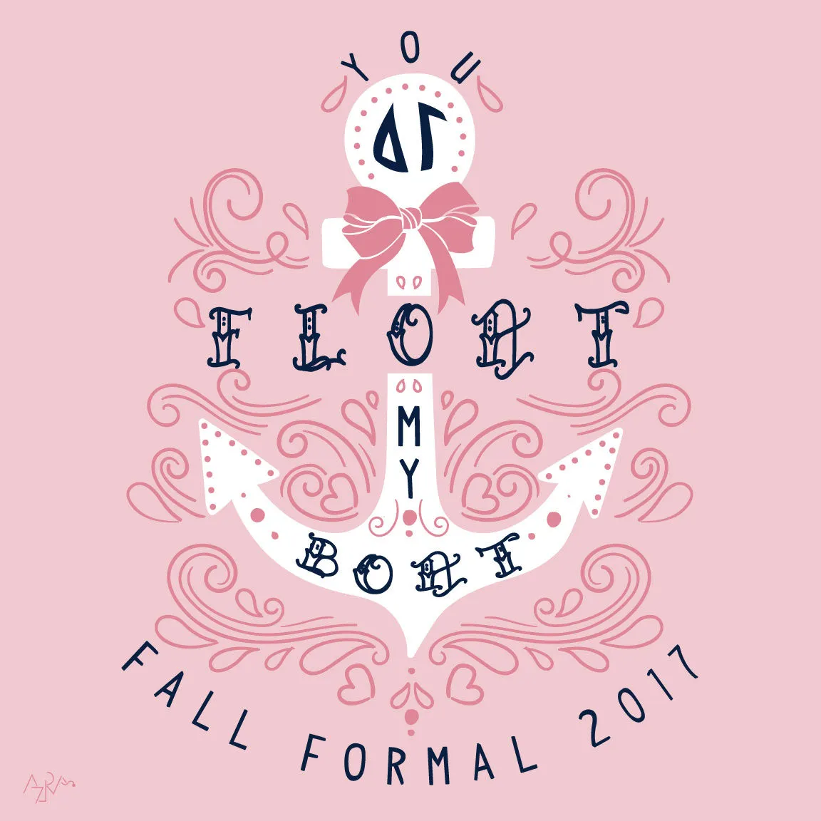 Delta Gamma Fall Formal Art