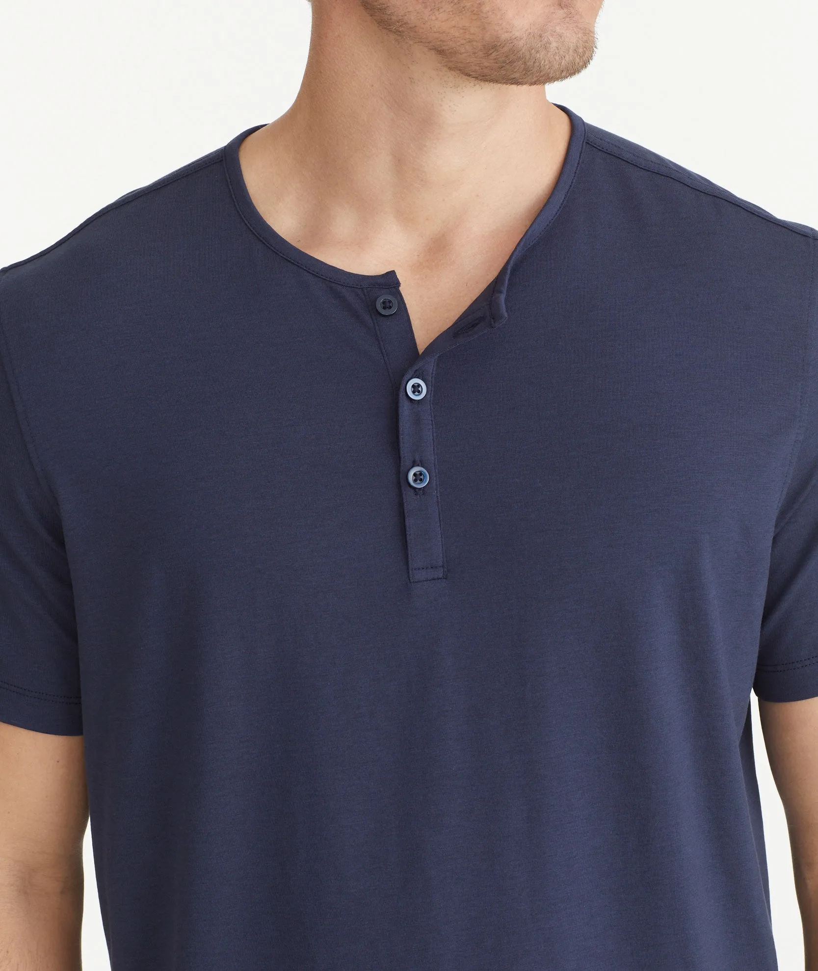 EcoSoft™ Long-Sleeve Henley