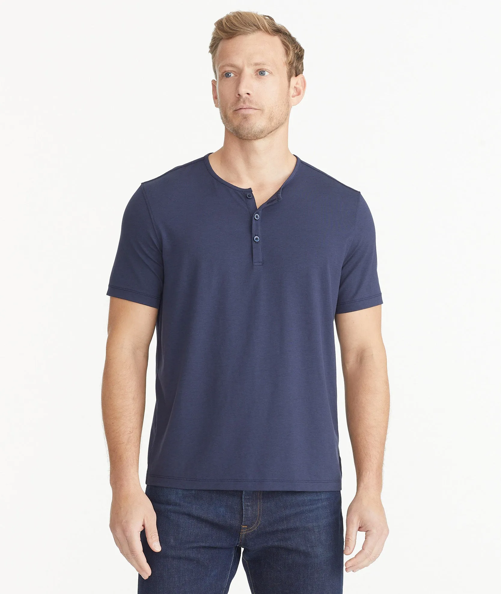 EcoSoft™ Long-Sleeve Henley