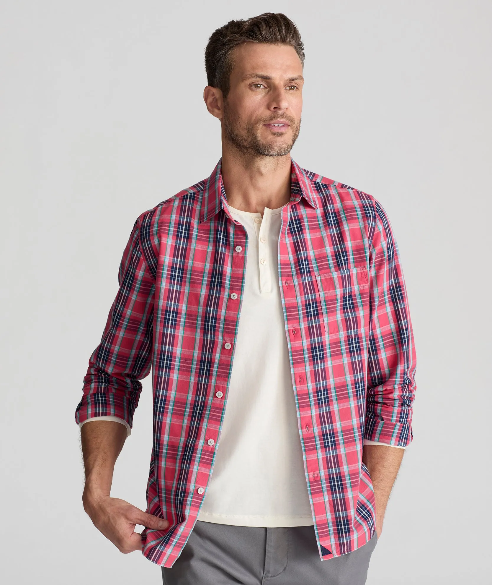 Heritage Plaid Santa Barbara Shirt