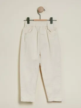 Kids' Rib Waist Pull-on Natural Chino Pant by Kaja Clothing - Mike Pants