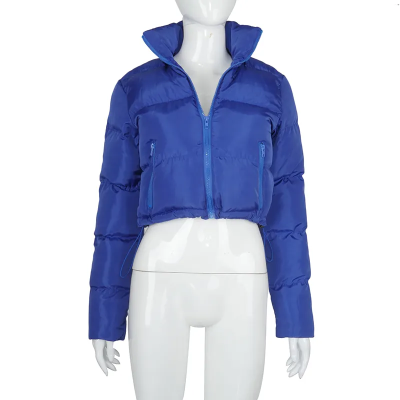 Ladies Crop Puffer Jacket