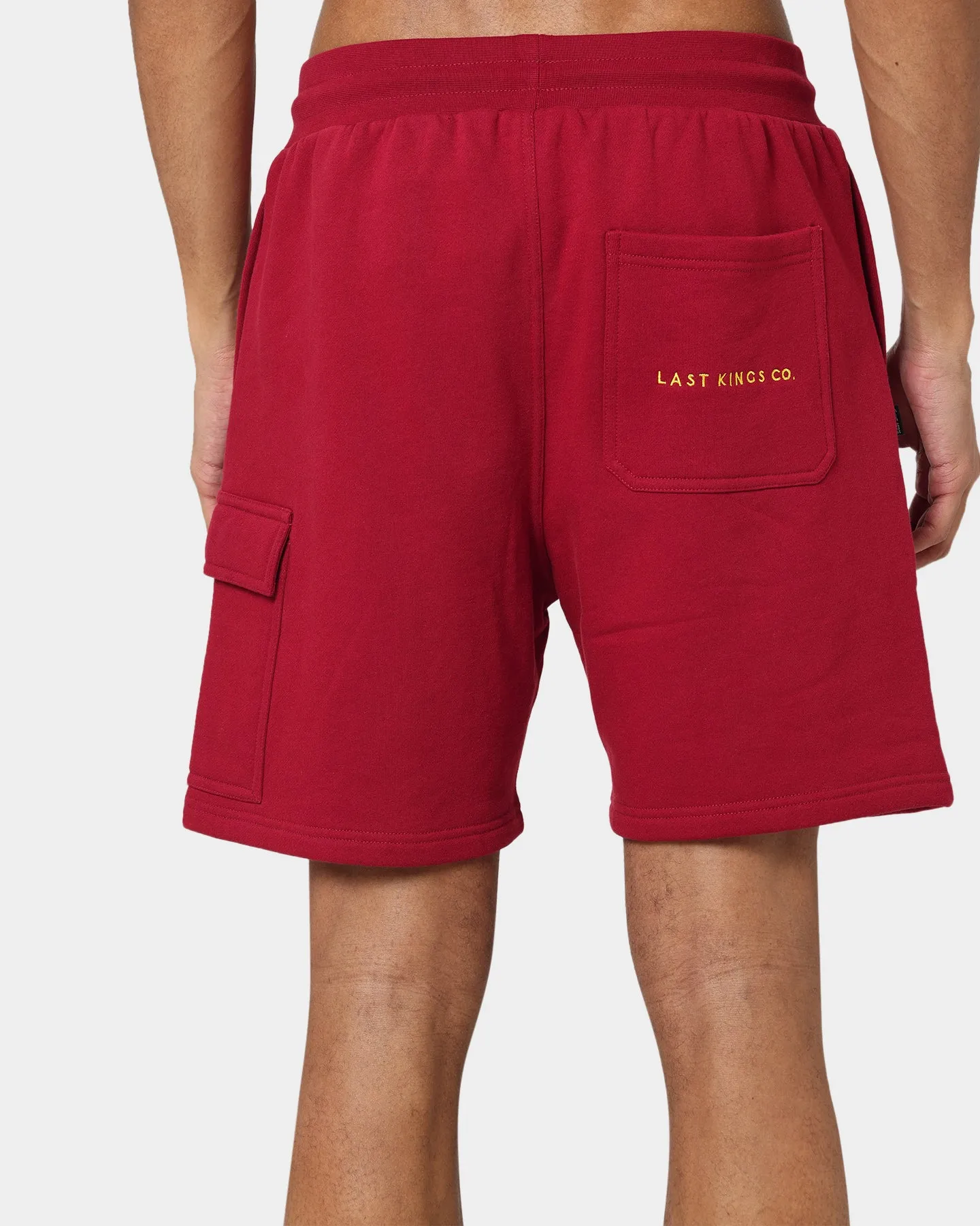 Last Kings Cargo Sweat Shorts Bloodstone