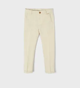 Mayoral Oats Linen Chino Pants