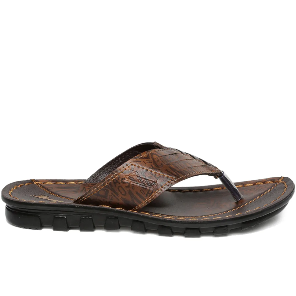 Men's Brown Vertex Flip-Flops