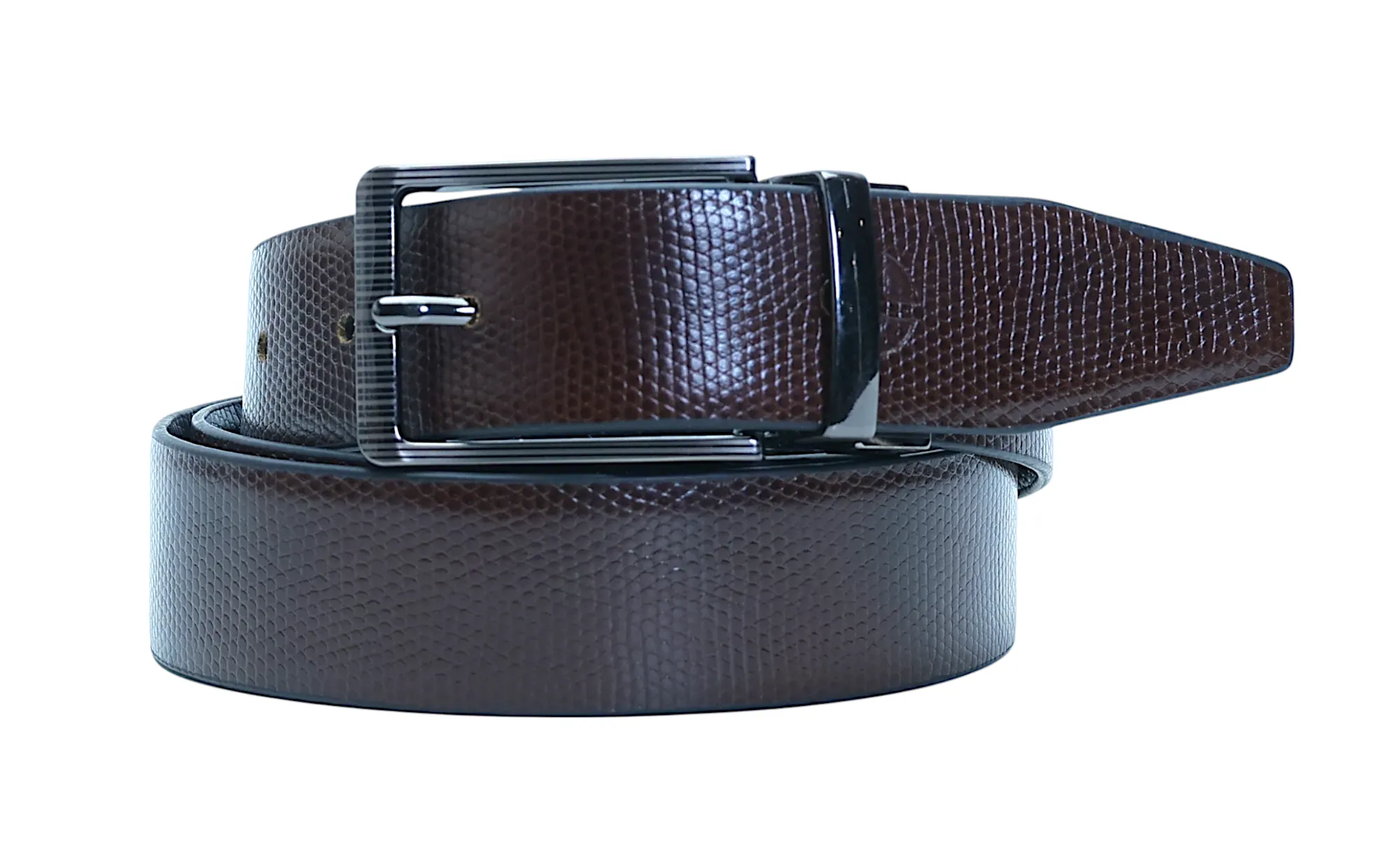 Mens Reversible Formal leather Belt 40406