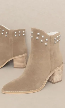 OASIS SOCIETY Alofi - Studded Collar Booties