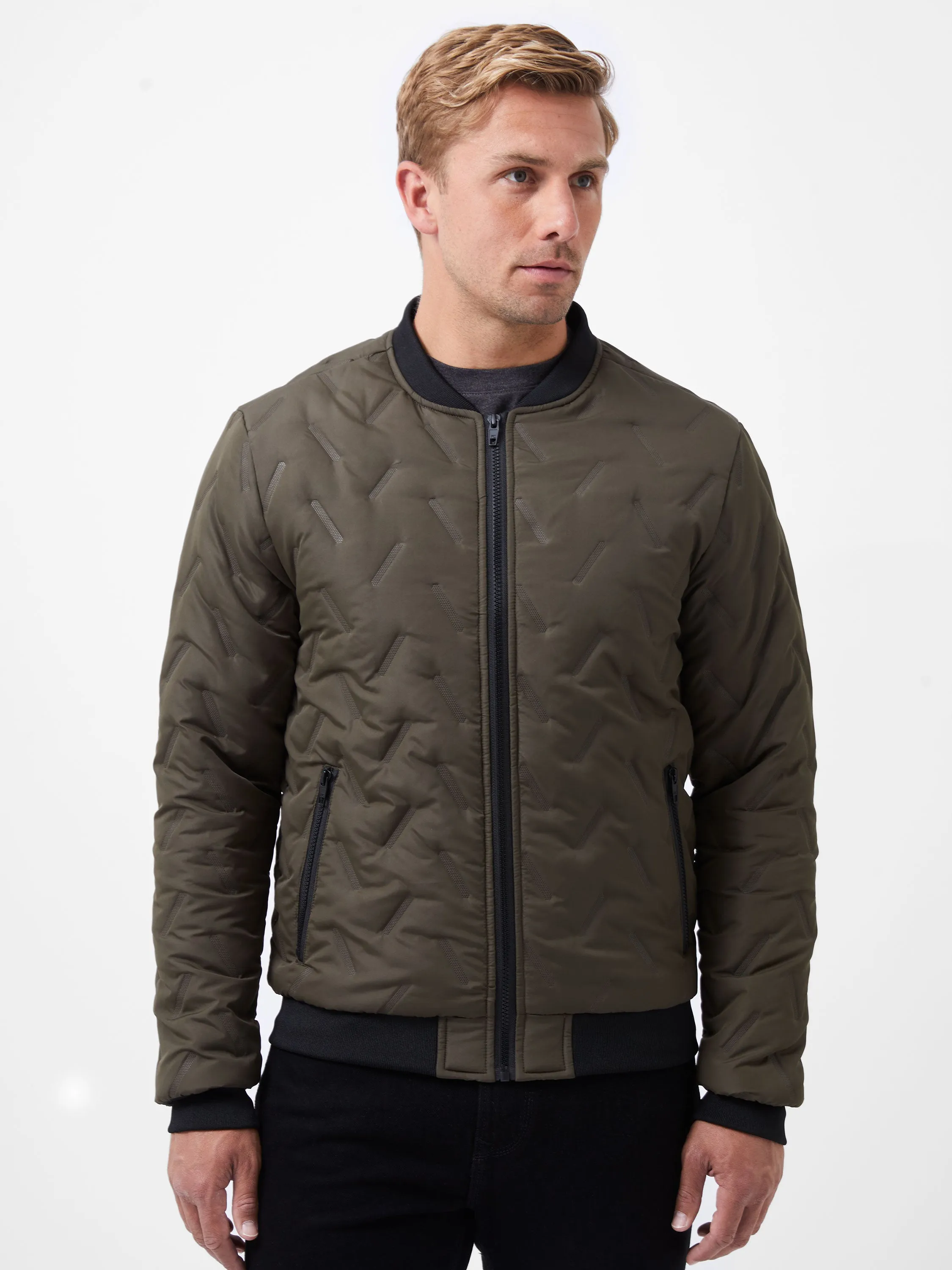 Puffer Bomber Jacket