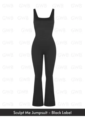 Sculpt Me Jumpsuit - Black Label