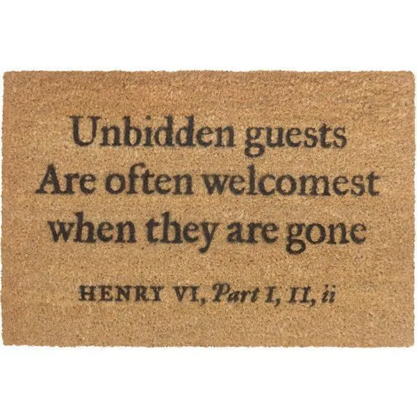 Shakespeare Doormat