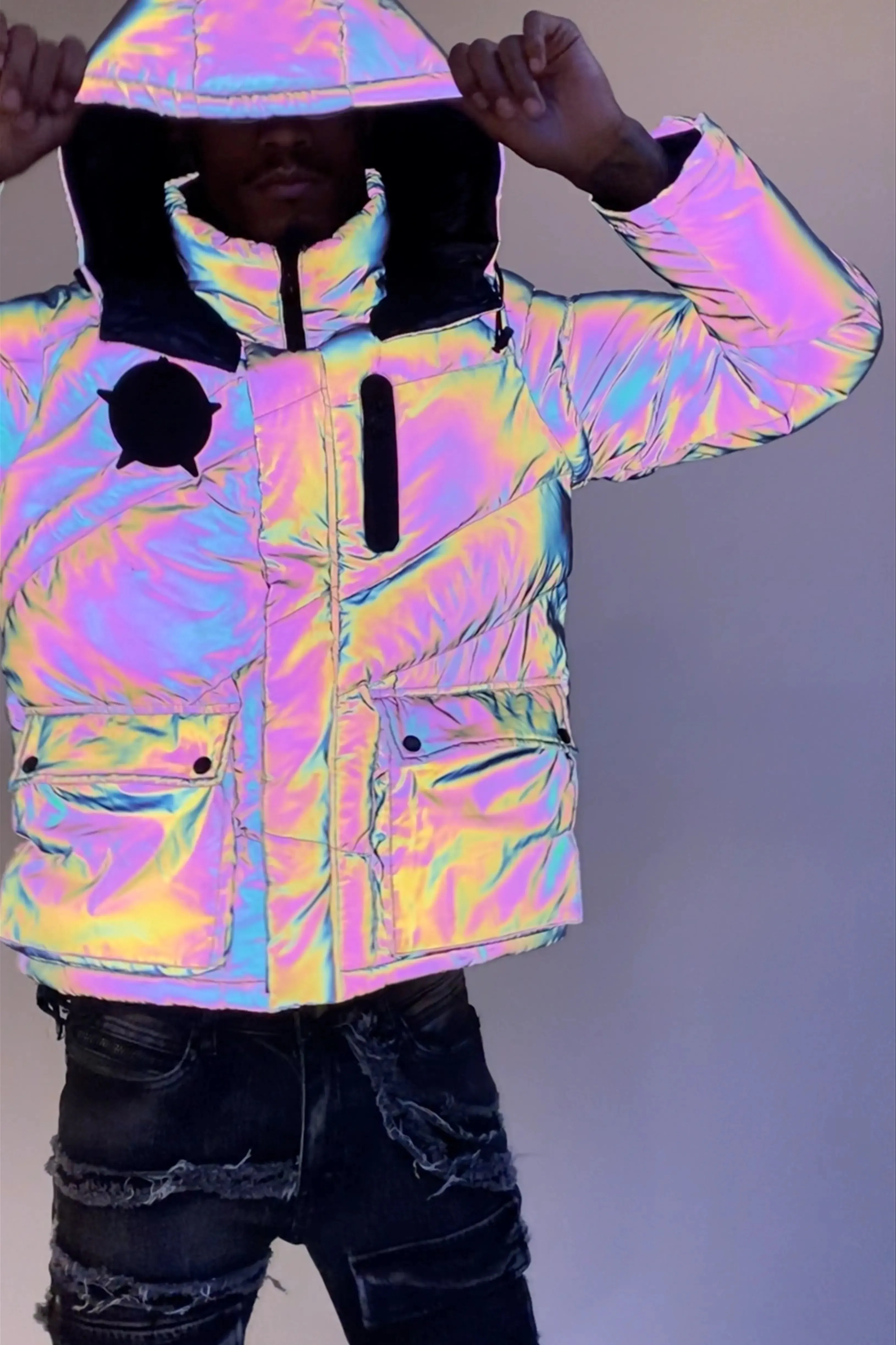 Shuto Reflective Puffer Jacket