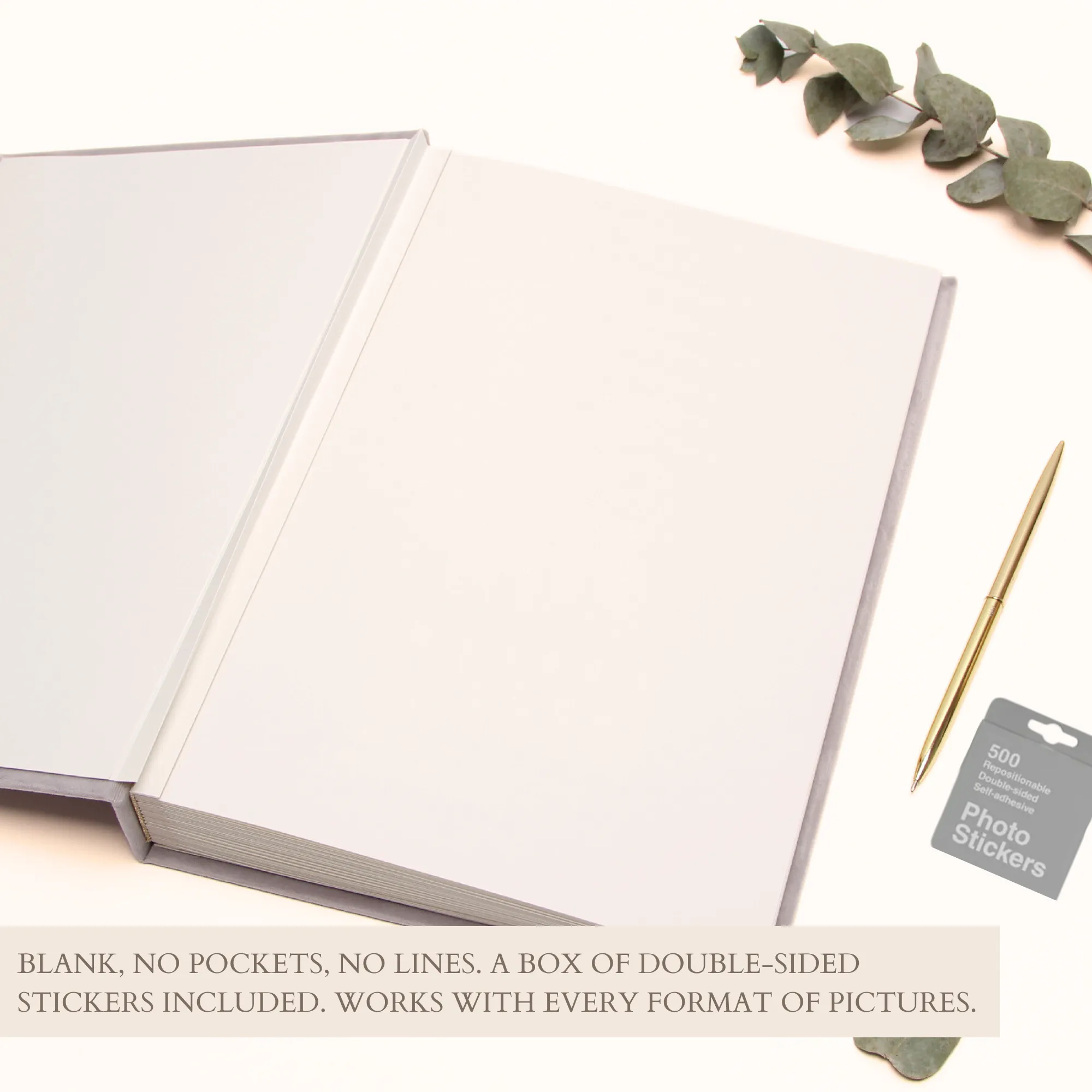 Silky White   Real Gold | Guest Book