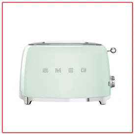 SMEG TSF01PGUK (Pastel Green) 50’s Retro Style 2 Slice Toaster