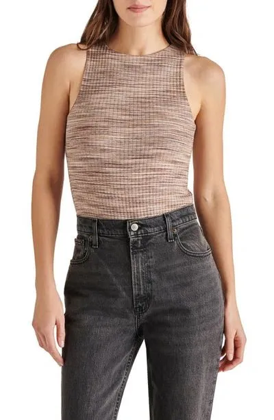 Steve Madden Nico Cotton Rib Bodysuit