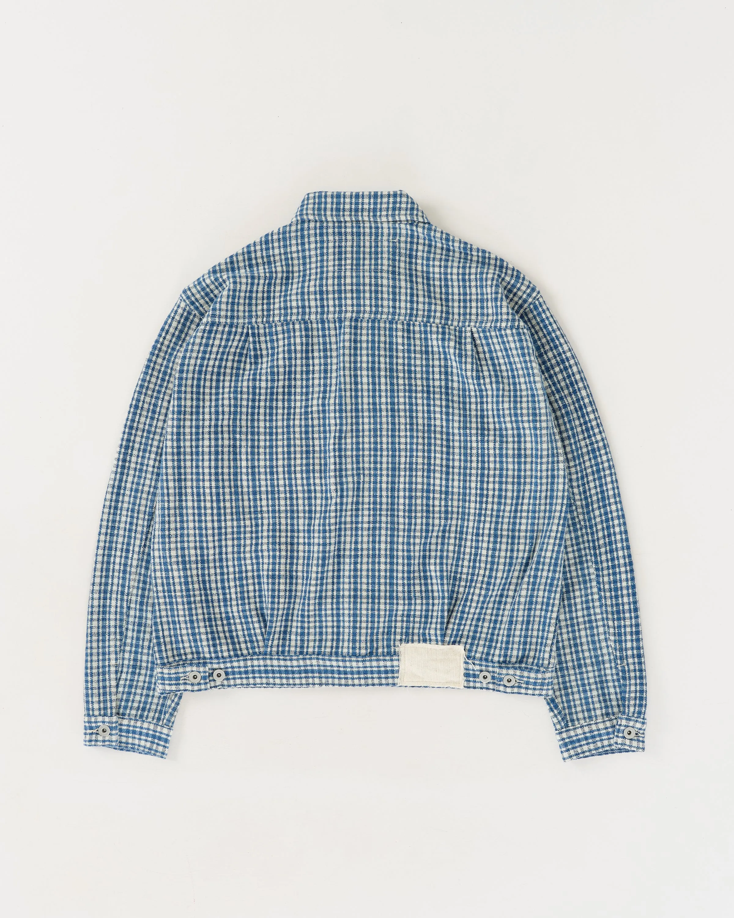 Tuesday Jacket - Indigo Check Handloom