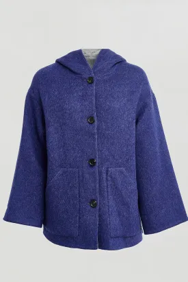 Whoopi Coat Baby Alpaca Color Niagara & Nuage